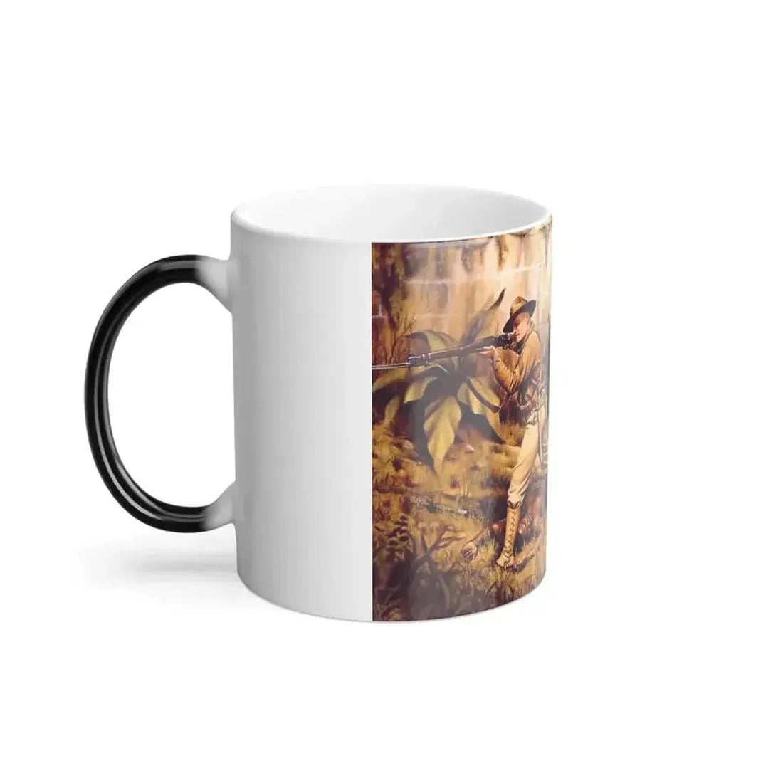Donna J Neary (living) Capture of Fort Riviere, Haiti, 1915 - Color Changing Mug 11oz - Go Mug Yourself