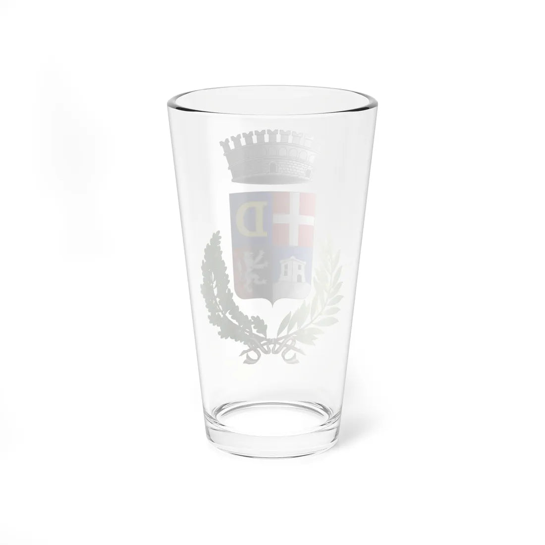 Donnas-Stemma2 (Italy) (Coat of Arms) Pint Glass 16oz - Go Mug Yourself