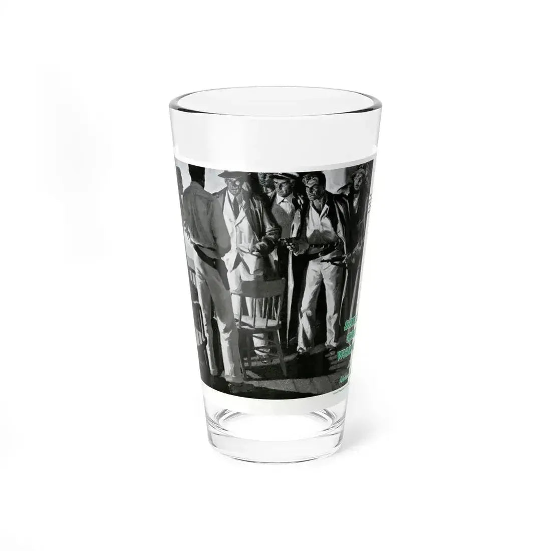 Donner Swung the Luger with Dangerous Abandon, 1940 - Pint Glass 16oz 16oz - Go Mug Yourself