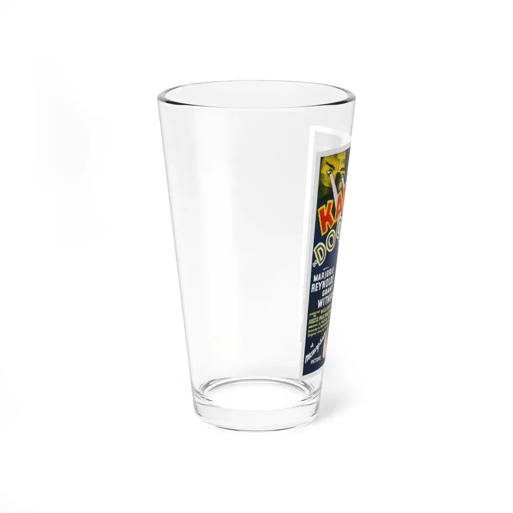 DOOMED TO DIE 1980 Movie Poster - Pint Glass 16oz - Go Mug Yourself