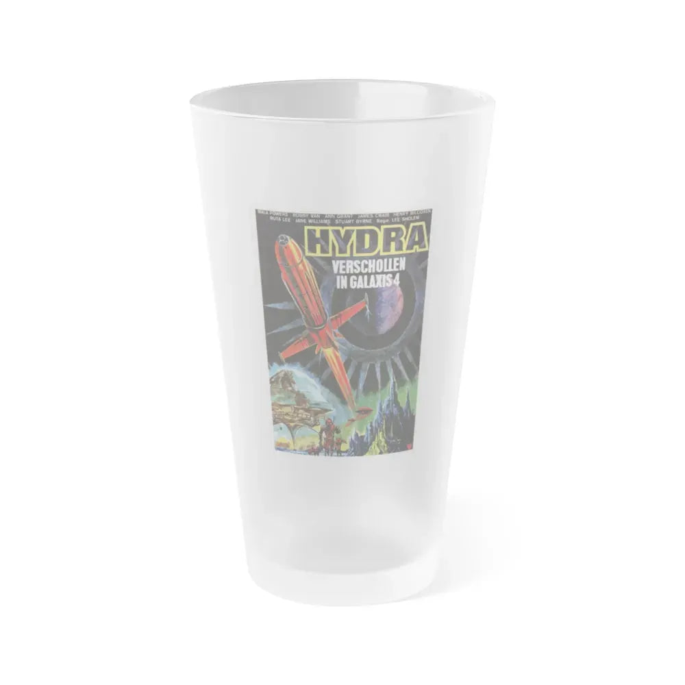 DOOMSDAY MACHINE 1972 Movie Poster - Frosted Pint Glass 16oz Default Title - Go Mug Yourself