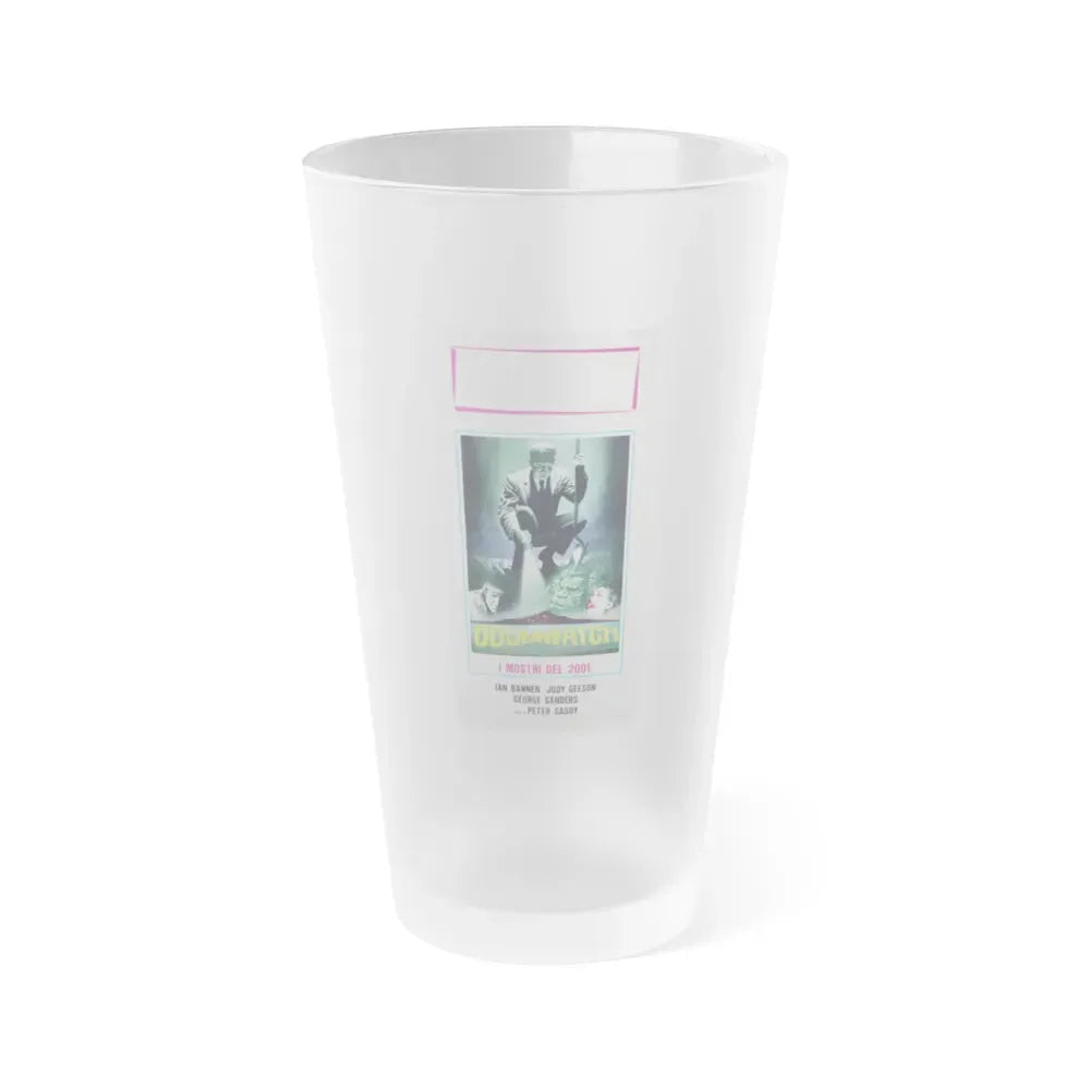 DOOMWATCH 1972 Movie Poster - Frosted Pint Glass 16oz Default Title - Go Mug Yourself