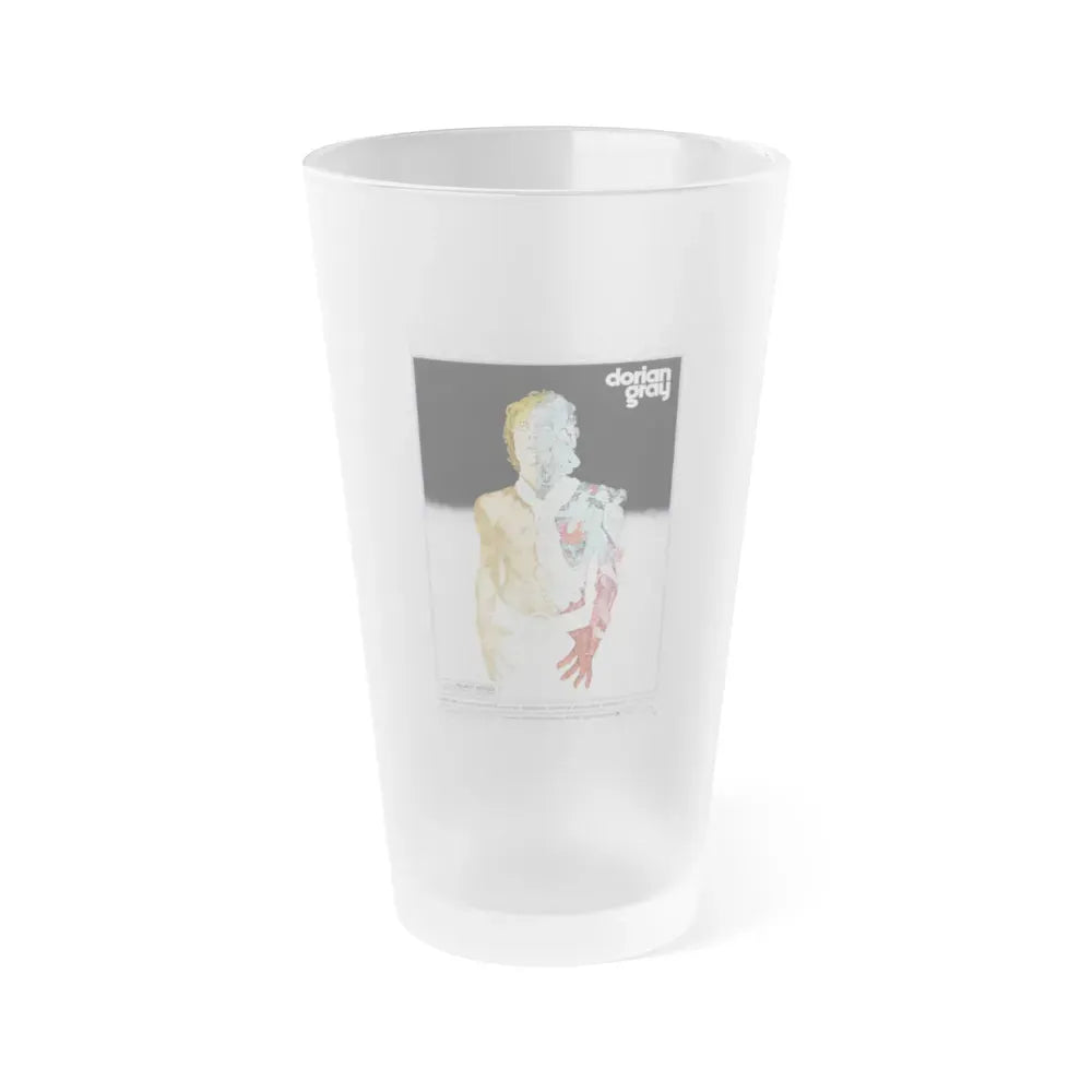 DORIAN GRAY 1970 Movie Poster - Frosted Pint Glass 16oz Default Title - Go Mug Yourself