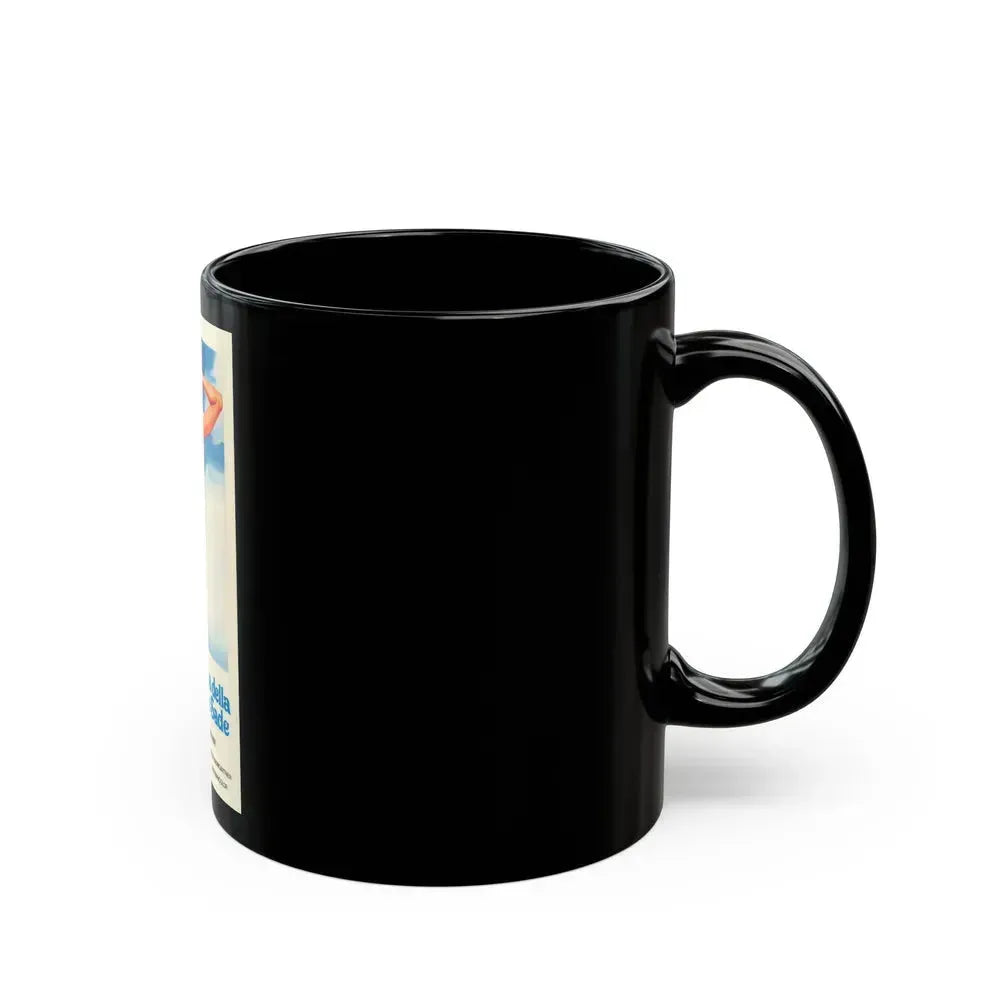 DORIANA GREY 1976 Movie Poster - Black Coffee Mug - Go Mug Yourself