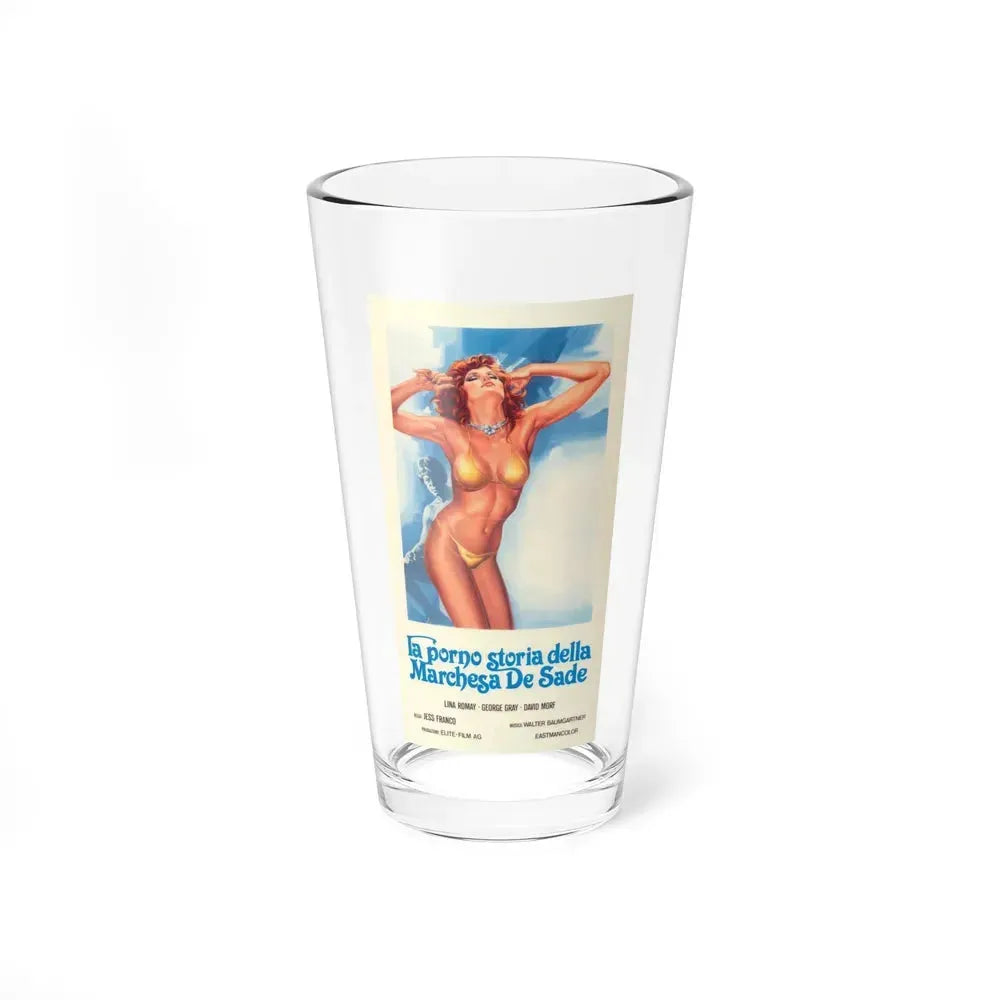 DORIANA GREY 1976 Movie Poster - Pint Glass 16oz 16oz - Go Mug Yourself
