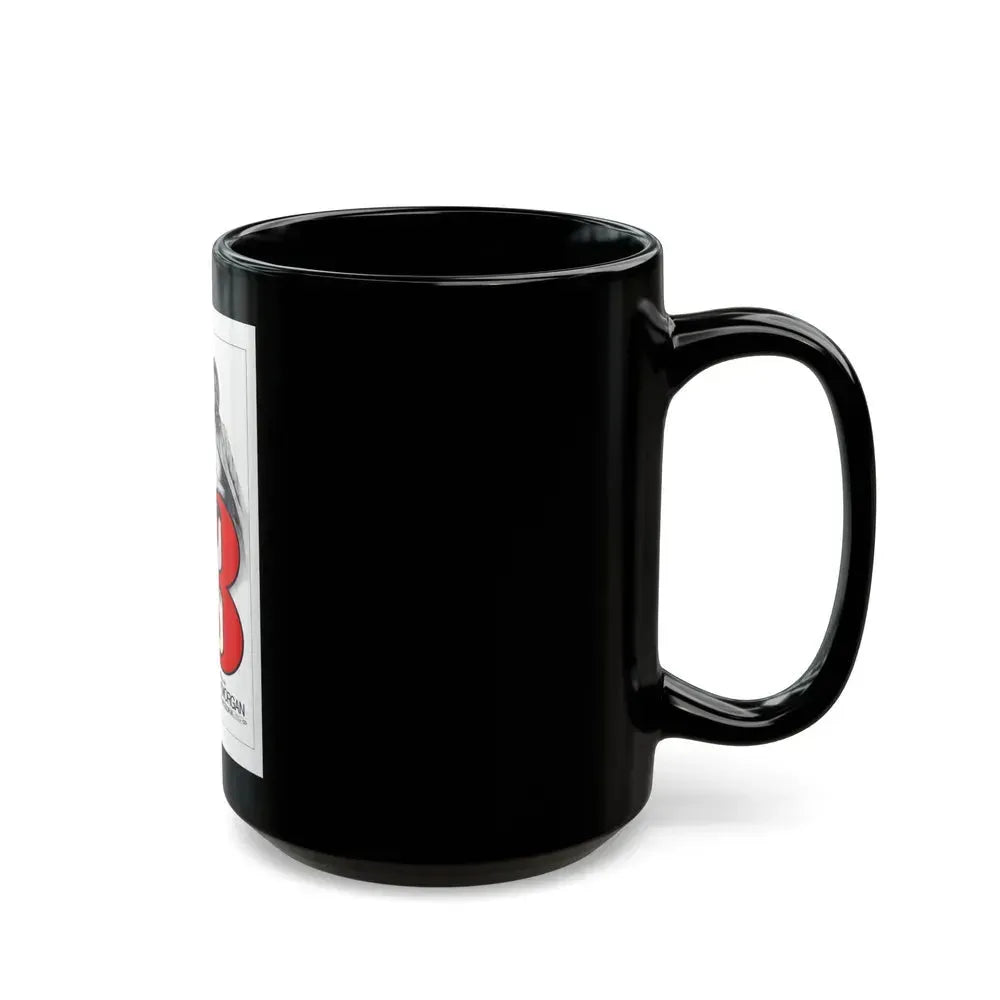 DOUBLE AGENT 1973 Movie Poster - Black Coffee Mug - Go Mug Yourself