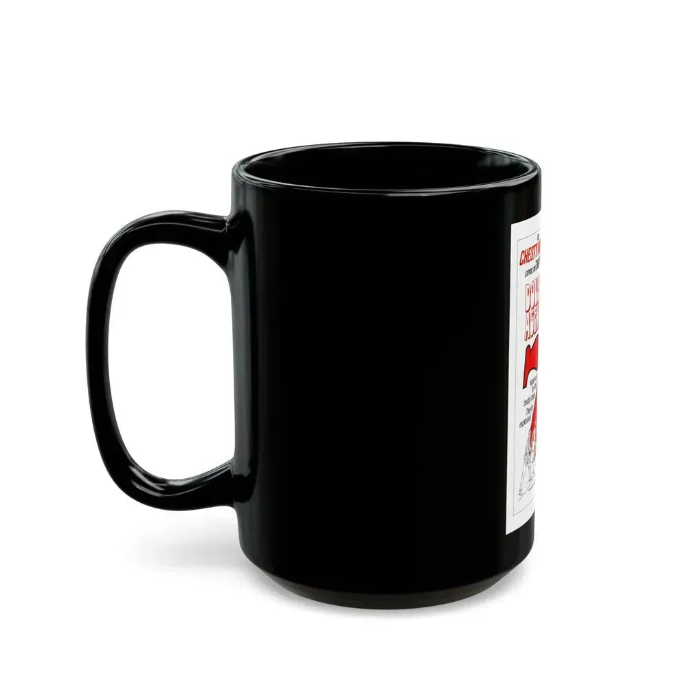 DOUBLE AGENT 1973 Movie Poster - Black Coffee Mug - Go Mug Yourself