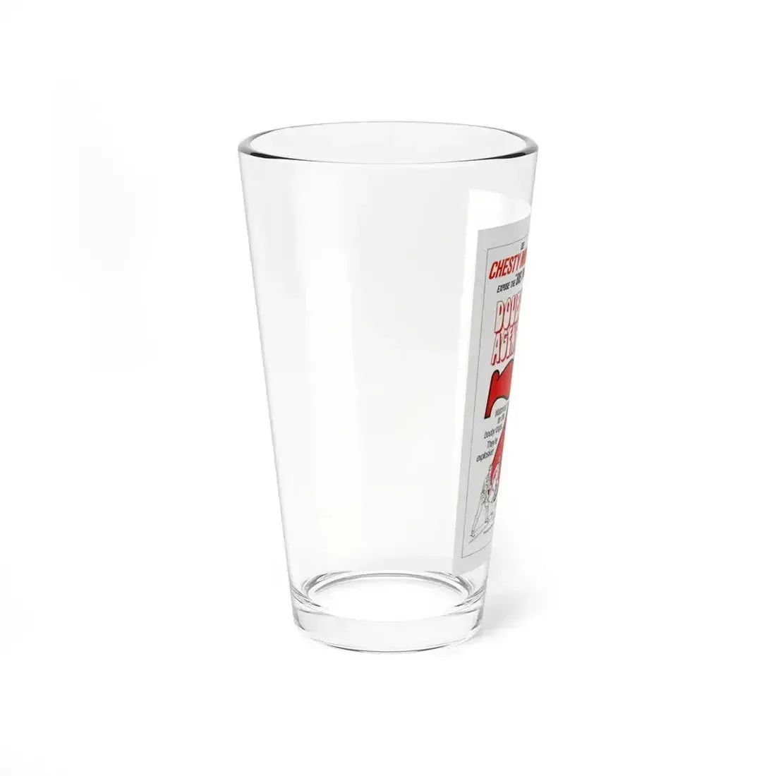 DOUBLE AGENT 1973 Movie Poster - Pint Glass 16oz - Go Mug Yourself