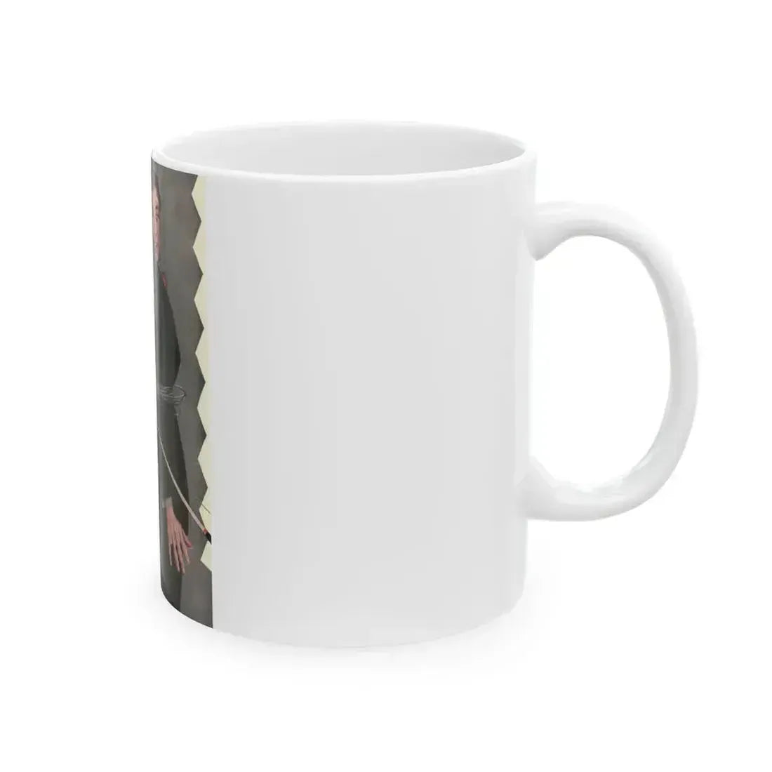 Double Catch, Today's Woman magazine, January 1951 - White Coffee Mug - Go Mug Yourself