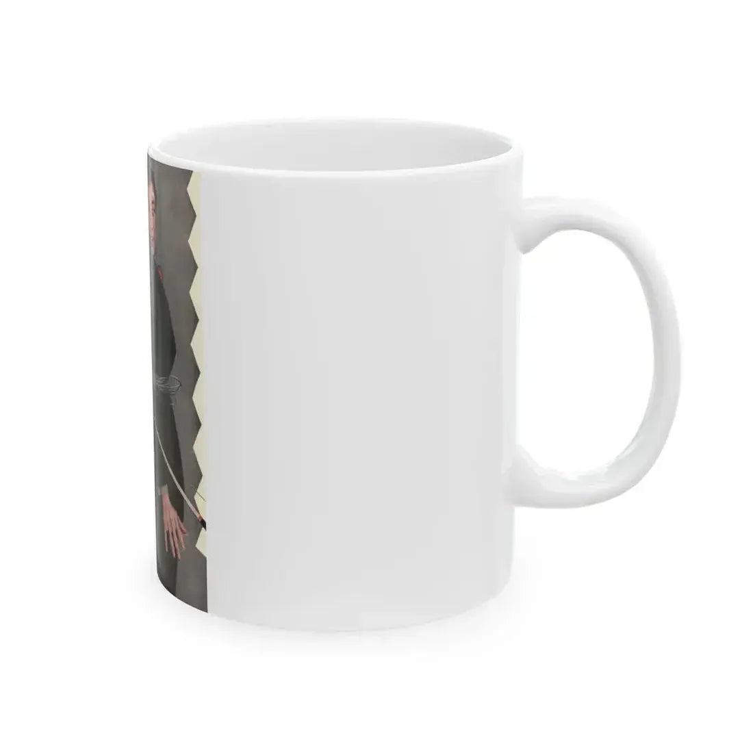 Double Catch, Today's Woman magazine, January 1951 - White Coffee Mug - Go Mug Yourself