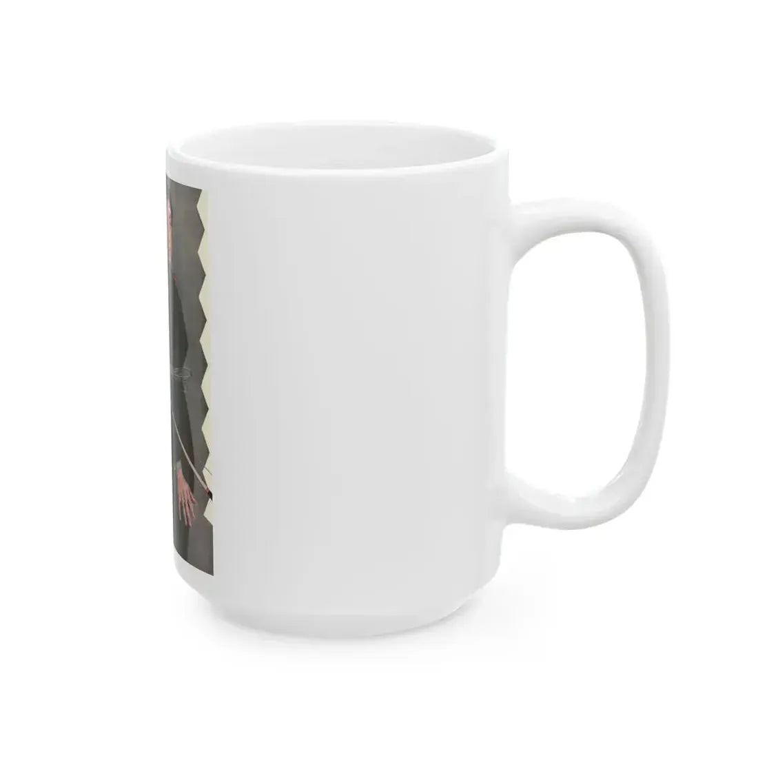 Double Catch, Today's Woman magazine, January 1951 - White Coffee Mug - Go Mug Yourself