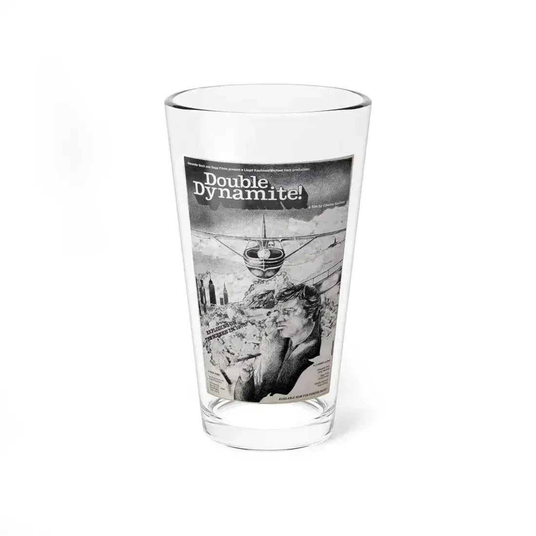 DOUBLE DYNAMITE! 1951 Movie Poster - Pint Glass 16oz 16oz - Go Mug Yourself