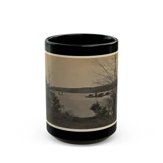 Double Turreted Ironclad Monitor  Onandaga,  James River (U.S. Civil War) Black Coffee Mug 15oz - Go Mug Yourself