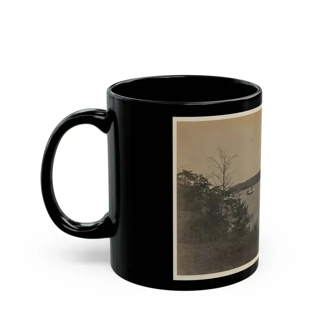 Double Turreted Ironclad Monitor  Onandaga,  James River (U.S. Civil War) Black Coffee Mug - Go Mug Yourself