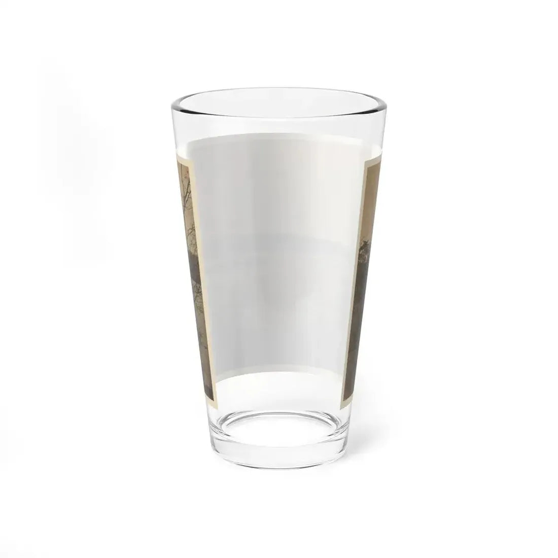 Double Turreted Ironclad Monitor Onandaga, James River (U.S. Civil War) Pint Glass 16oz - Go Mug Yourself