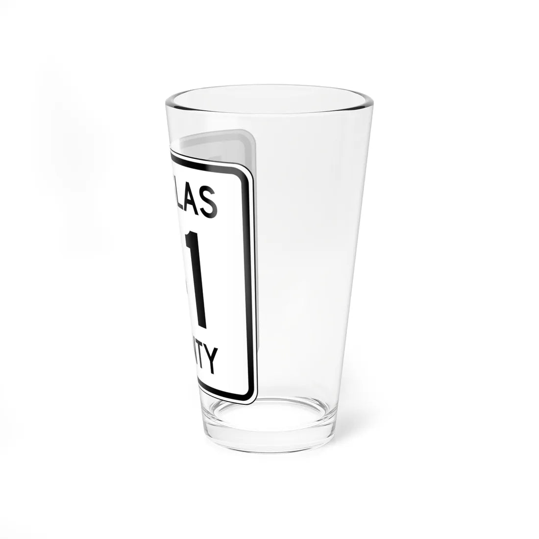 Douglas County Route 41 (Minnesota) (Road Sign) Pint Glass 16oz - Go Mug Yourself