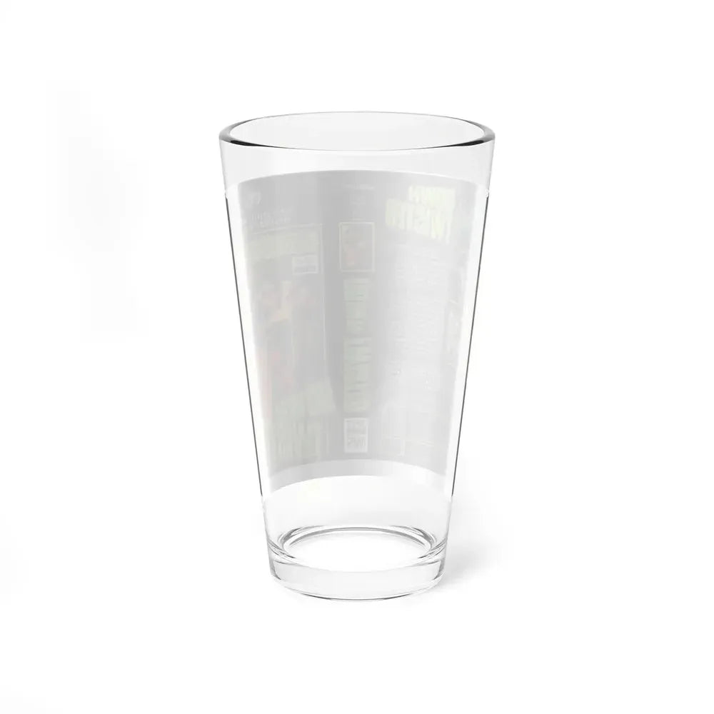 DOWN TWISTED (VHS COVER) Pint Glass 16oz - Go Mug Yourself