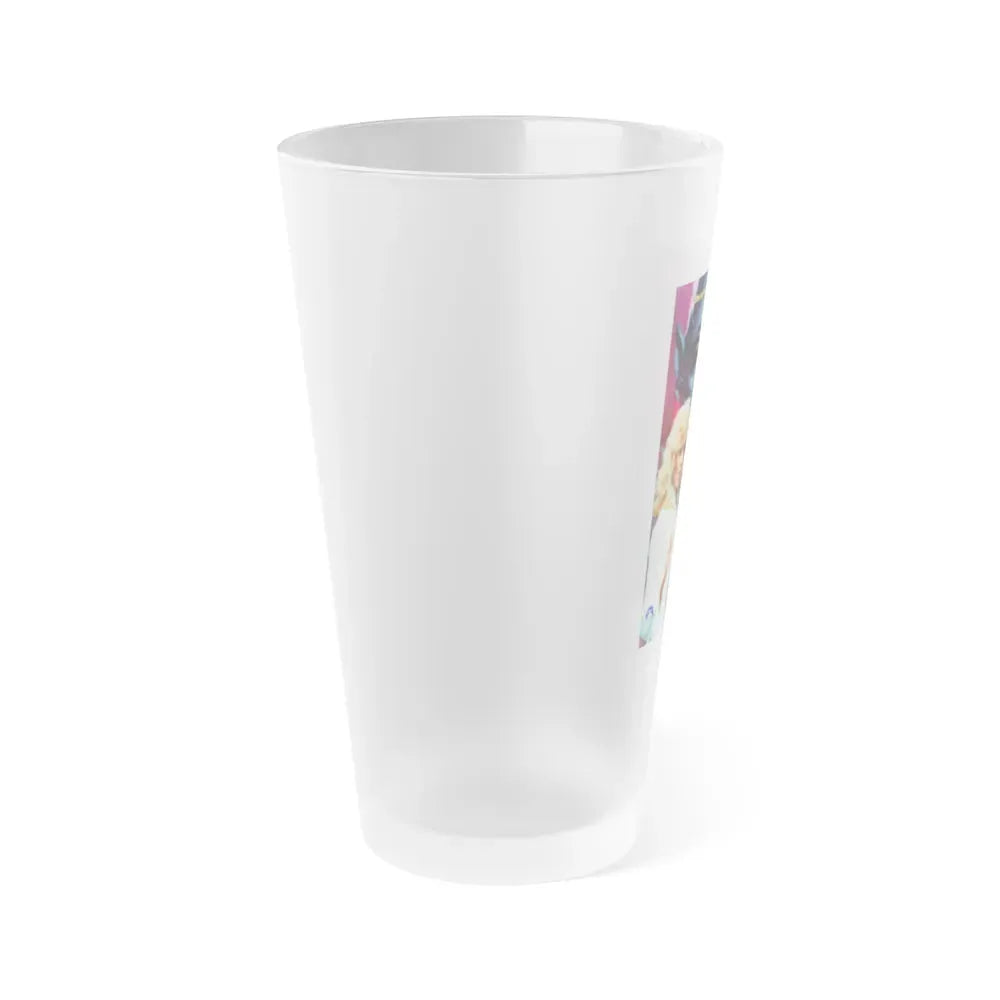 DR. ALIEN! 1989 Movie Poster - Frosted Pint Glass 16oz - Go Mug Yourself