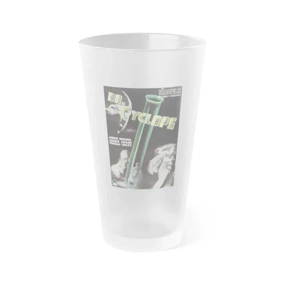 DR. CYCLOPS (3) 1940 Movie Poster - Frosted Pint Glass 16oz Default Title - Go Mug Yourself