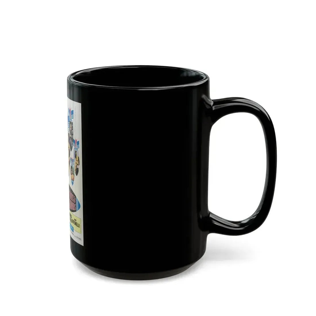 DR. GOLDFOOT AND THE BIKINI BOMBS 1966 Movie Poster - Black Coffee Mug - Go Mug Yourself