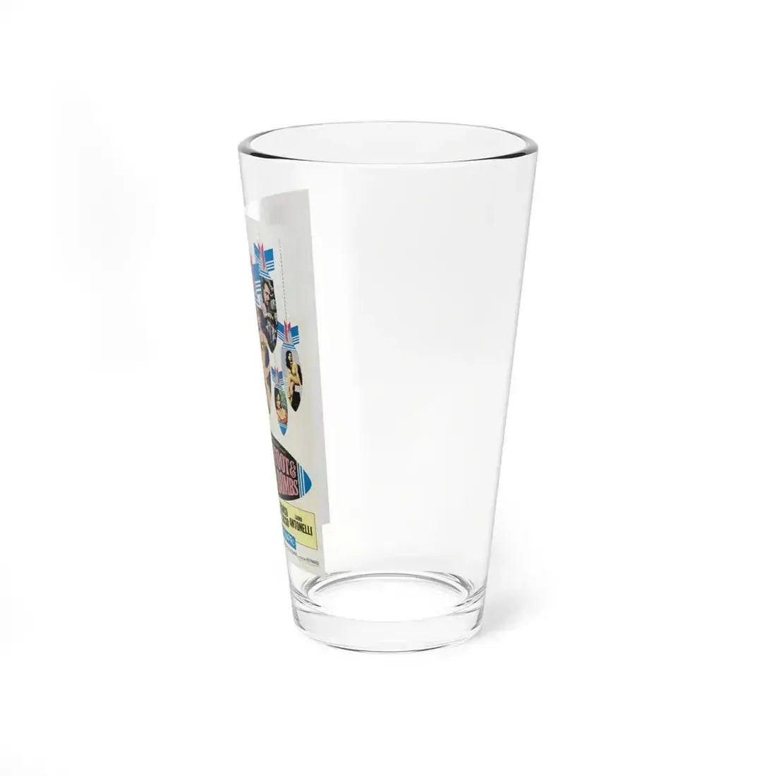 DR. GOLDFOOT AND THE BIKINI BOMBS 1966 Movie Poster - Pint Glass 16oz - Go Mug Yourself