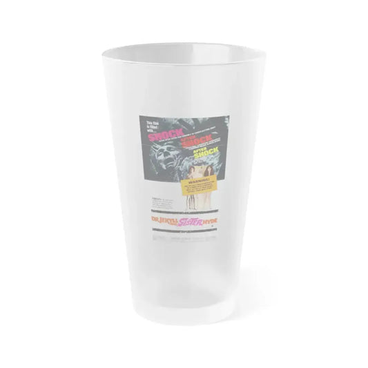 DR. JEKYLL AND SISTER HYDE 1971 Movie Poster - Frosted Pint Glass 16oz 16oz Frosted - Go Mug Yourself