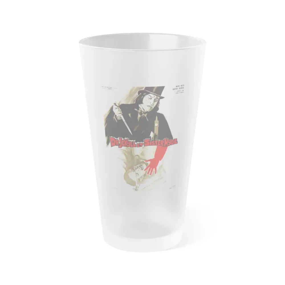 DR. JEKYLL AND SISTER HYDE (FRENCH) 1971 Movie Poster - Frosted Pint Glass 16oz 16oz Frosted - Go Mug Yourself