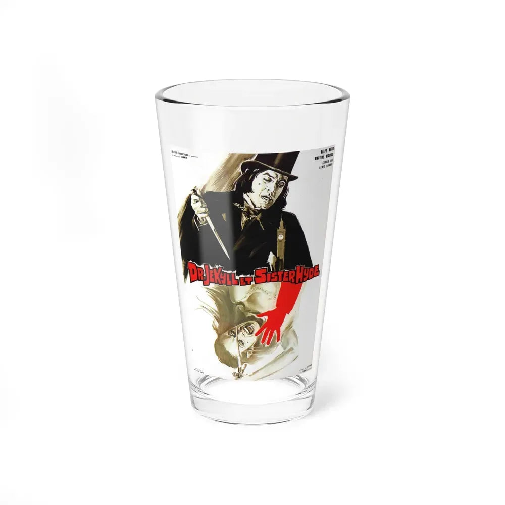DR. JEKYLL AND SISTER HYDE (FRENCH) 1971 Movie Poster - Pint Glass 16oz 16oz - Go Mug Yourself
