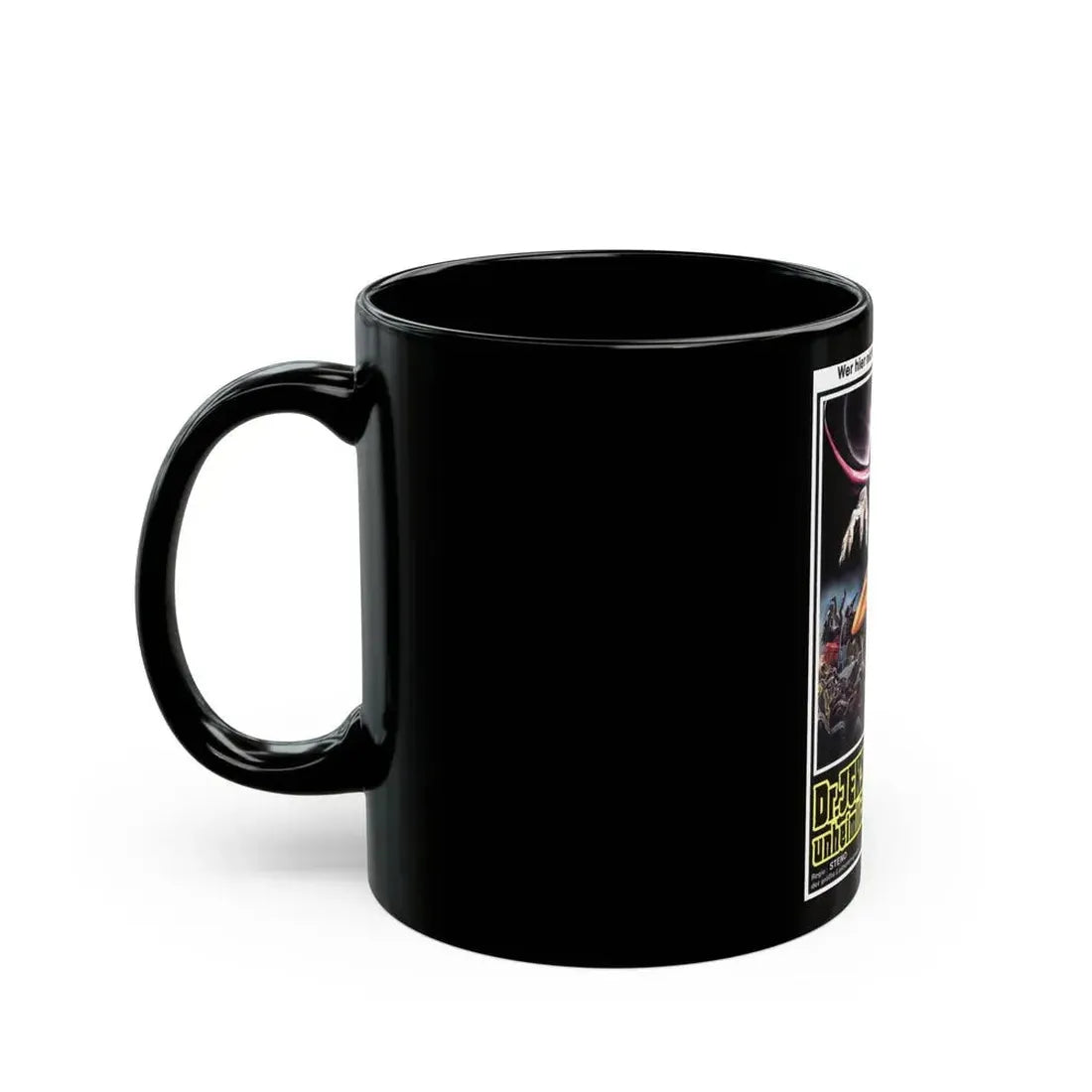 DR. JEKYLL LIKES THEM HOT 1979 Movie Poster - Black Coffee Mug - Go Mug Yourself