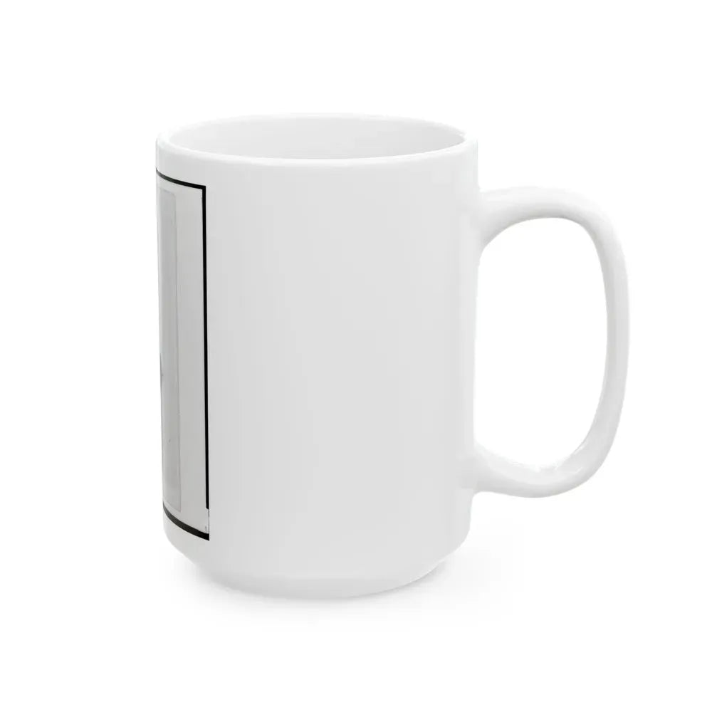 Dr. John M. Gray, Surgeon For The 39th Indiana Regiment, Head-And-Shoulders Portrait, Facing Front (U.S. Civil War) White Coffee Mug - Go Mug Yourself