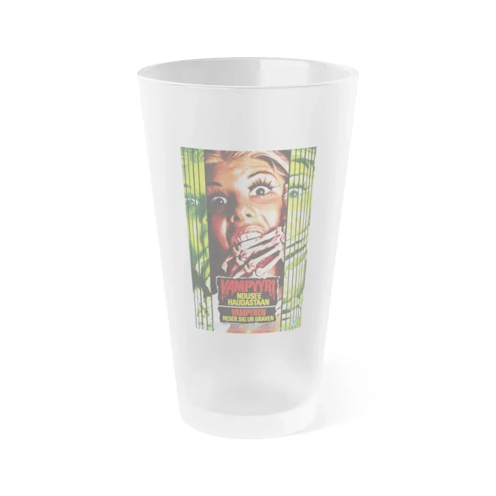 DR. PHIBES RISES AGAIN! (2) 1972 Movie Poster - Frosted Pint Glass 16oz 16oz Frosted - Go Mug Yourself