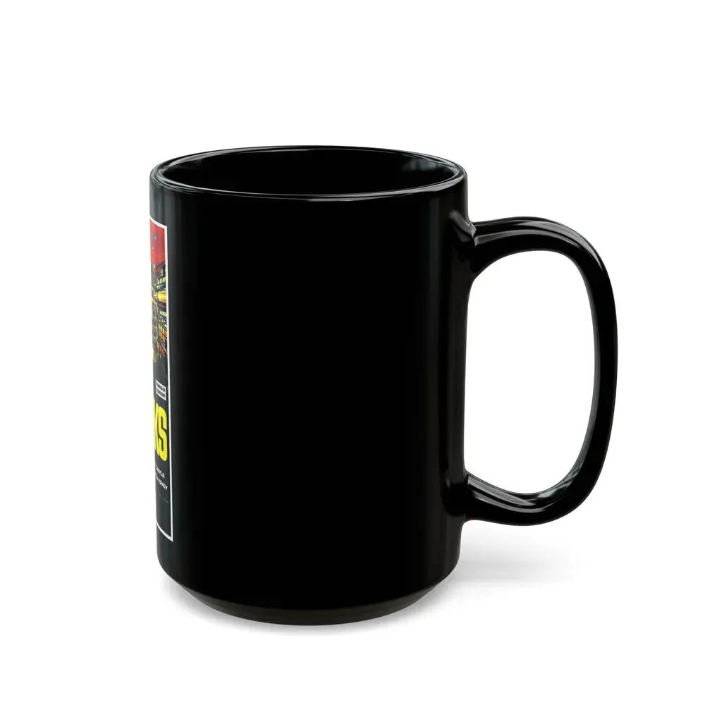 DR. WHO & THE DALEKS 1965 Movie Poster - Black Coffee Mug - Go Mug Yourself