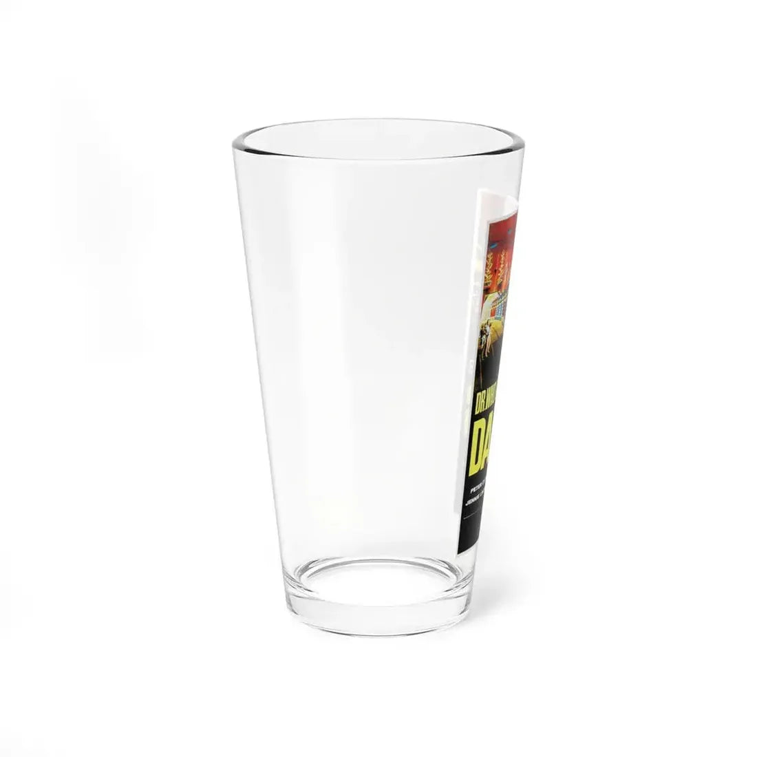 DR. WHO & THE DALEKS 1965 Movie Poster - Pint Glass 16oz - Go Mug Yourself