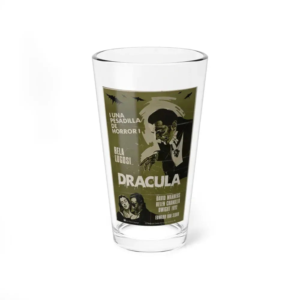 DRACULA 1931 Movie Poster - Pint Glass 16oz 16oz - Go Mug Yourself