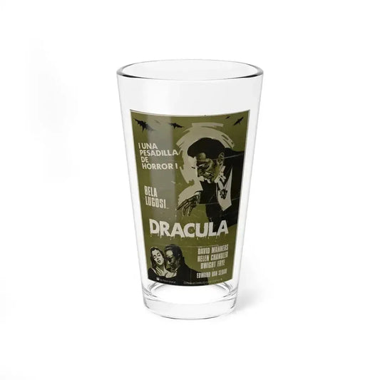 DRACULA 1931 Movie Poster - Pint Glass 16oz 16oz - Go Mug Yourself