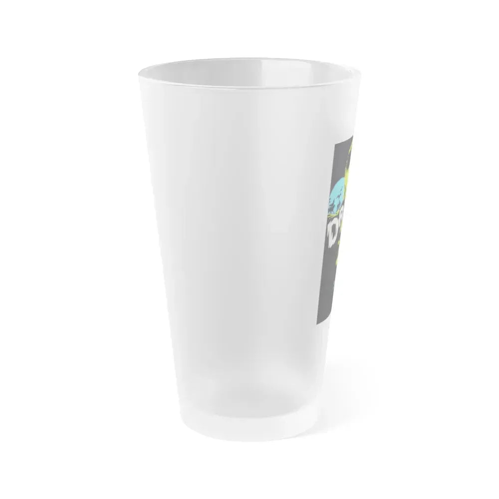 DRACULA 1973 Movie Poster - Frosted Pint Glass 16oz - Go Mug Yourself