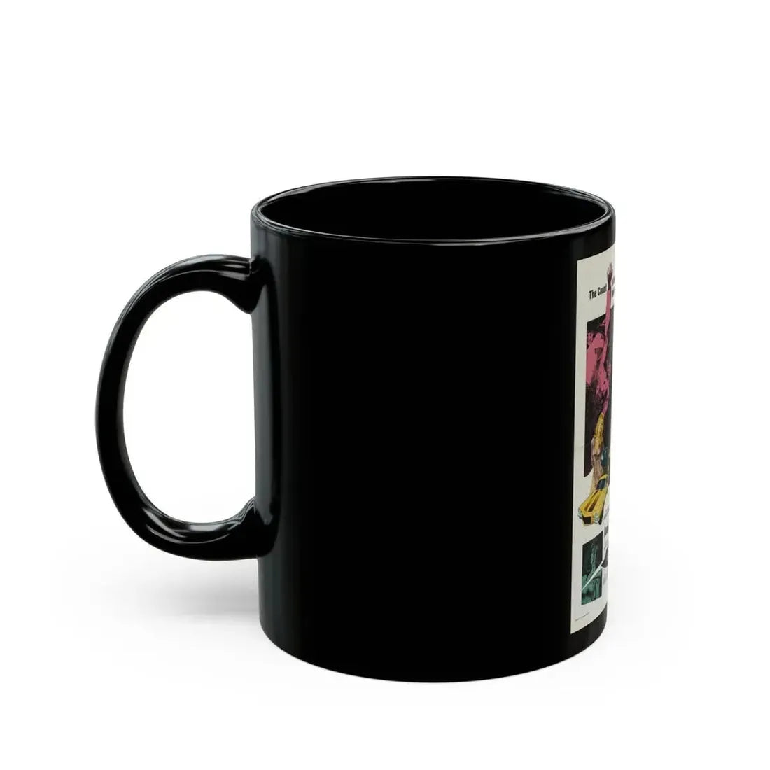 DRACULA A.D. 1972 + CRESCENDO Movie Poster - Black Coffee Mug - Go Mug Yourself
