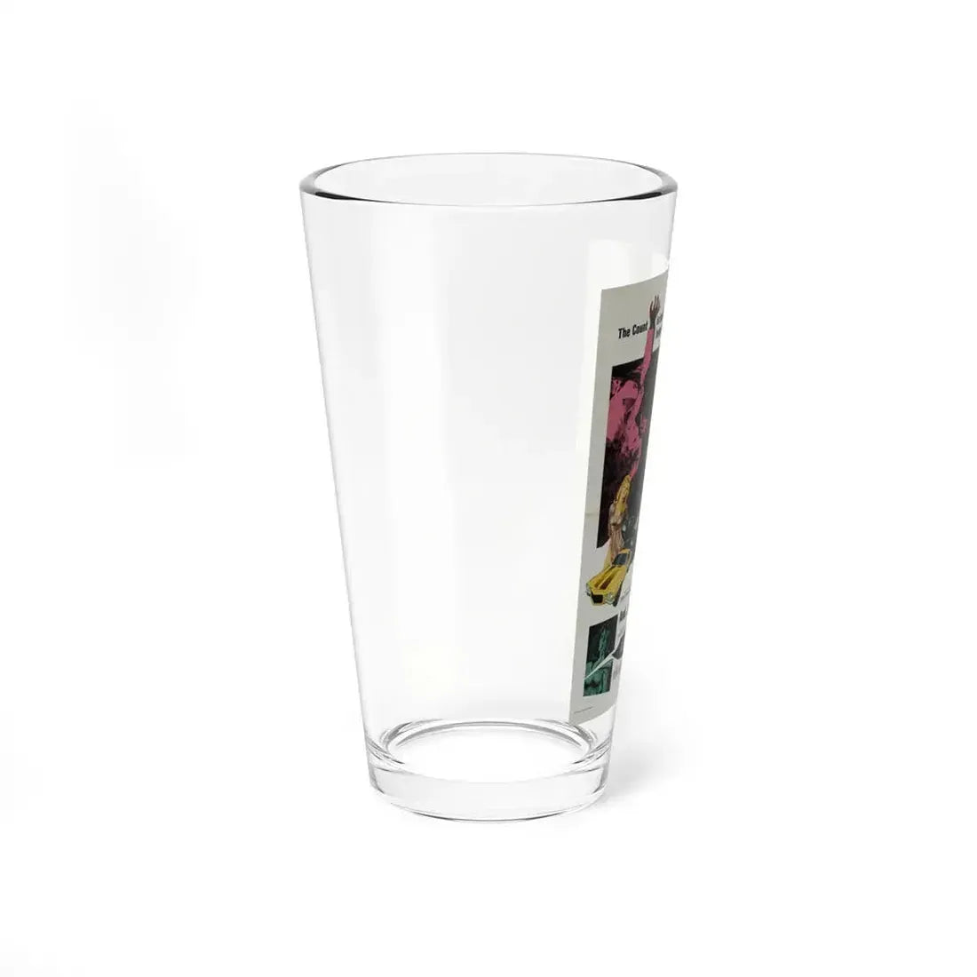 DRACULA A.D. 1972 + CRESCENDO Movie Poster - Pint Glass 16oz - Go Mug Yourself