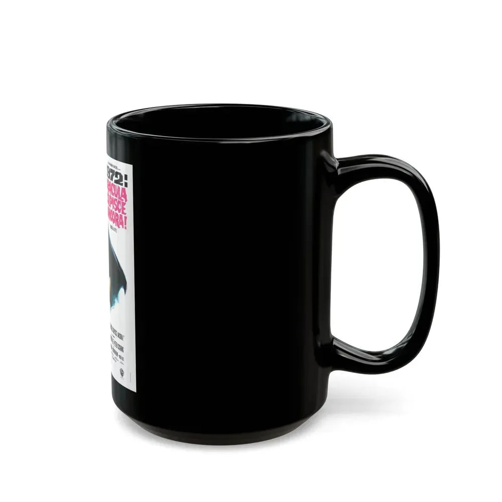 DRACULA A.D. 1972 (ITALIAN) Movie Poster - Black Coffee Mug - Go Mug Yourself