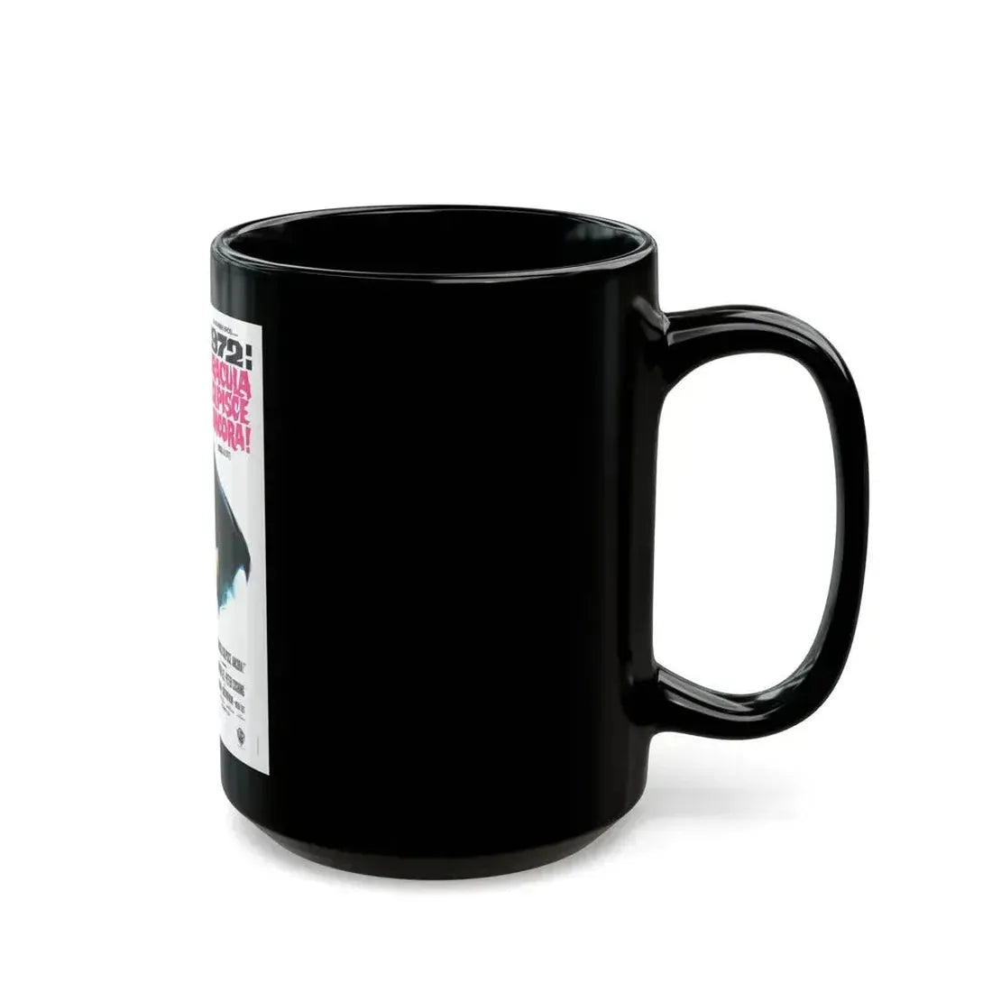 DRACULA A.D. 1972 (ITALIAN) Movie Poster - Black Coffee Mug - Go Mug Yourself