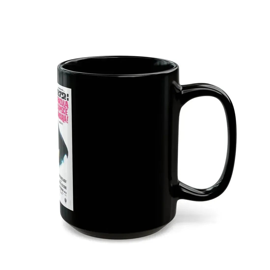 DRACULA A.D. 1972 (ITALIAN) Movie Poster - Black Coffee Mug - Go Mug Yourself