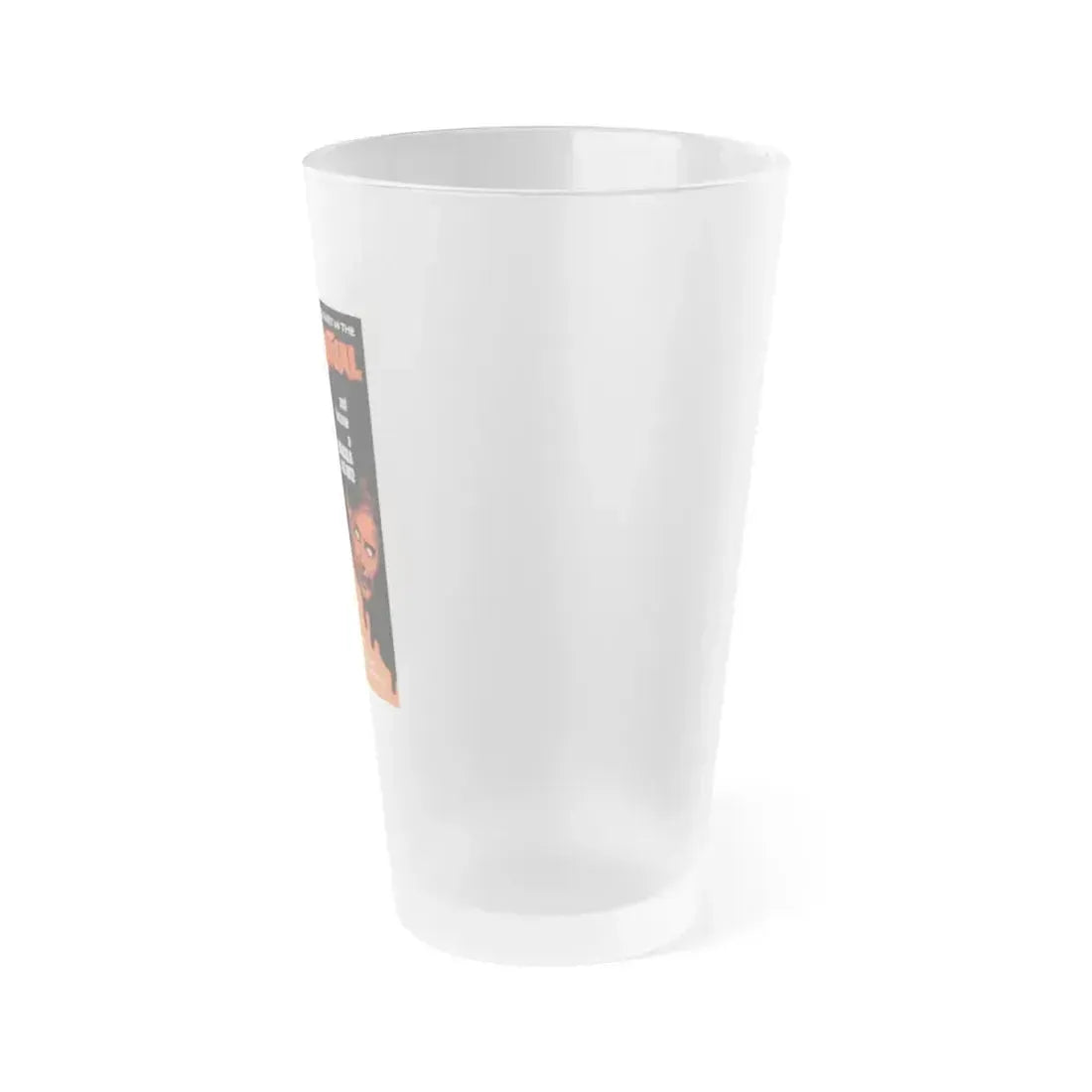 DRACULA A.D. 1972 (TEASER) Movie Poster - Frosted Pint Glass 16oz - Go Mug Yourself
