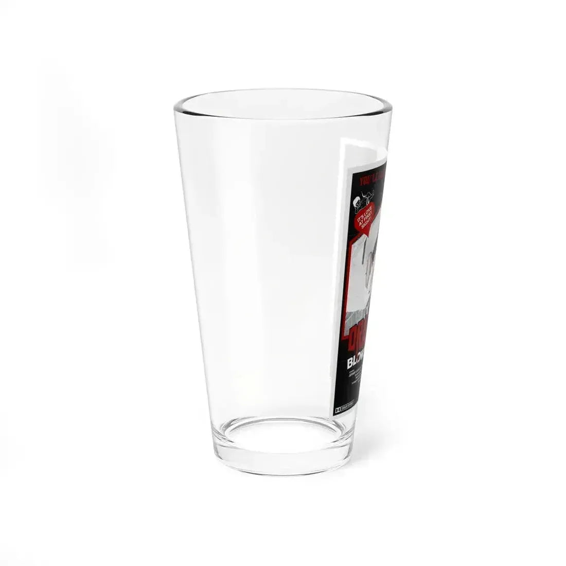 DRACULA BLOWS HIS COOL 1979 Movie Poster - Pint Glass 16oz - Go Mug Yourself