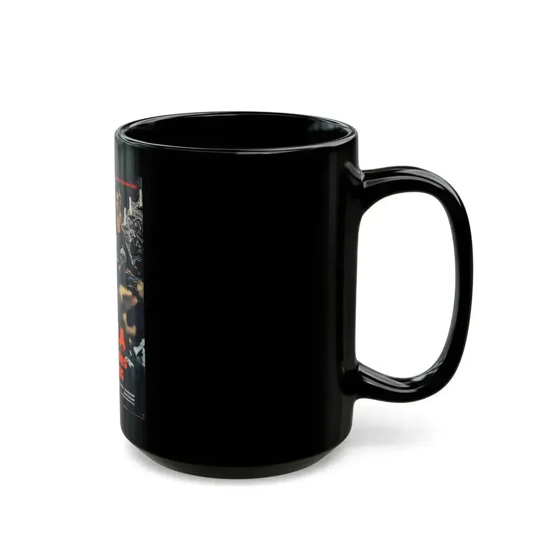 DRACULA IN THE CASTLE OF BLOOD (GERMAN) 1969 Movie Poster - Black Coffee Mug - Go Mug Yourself
