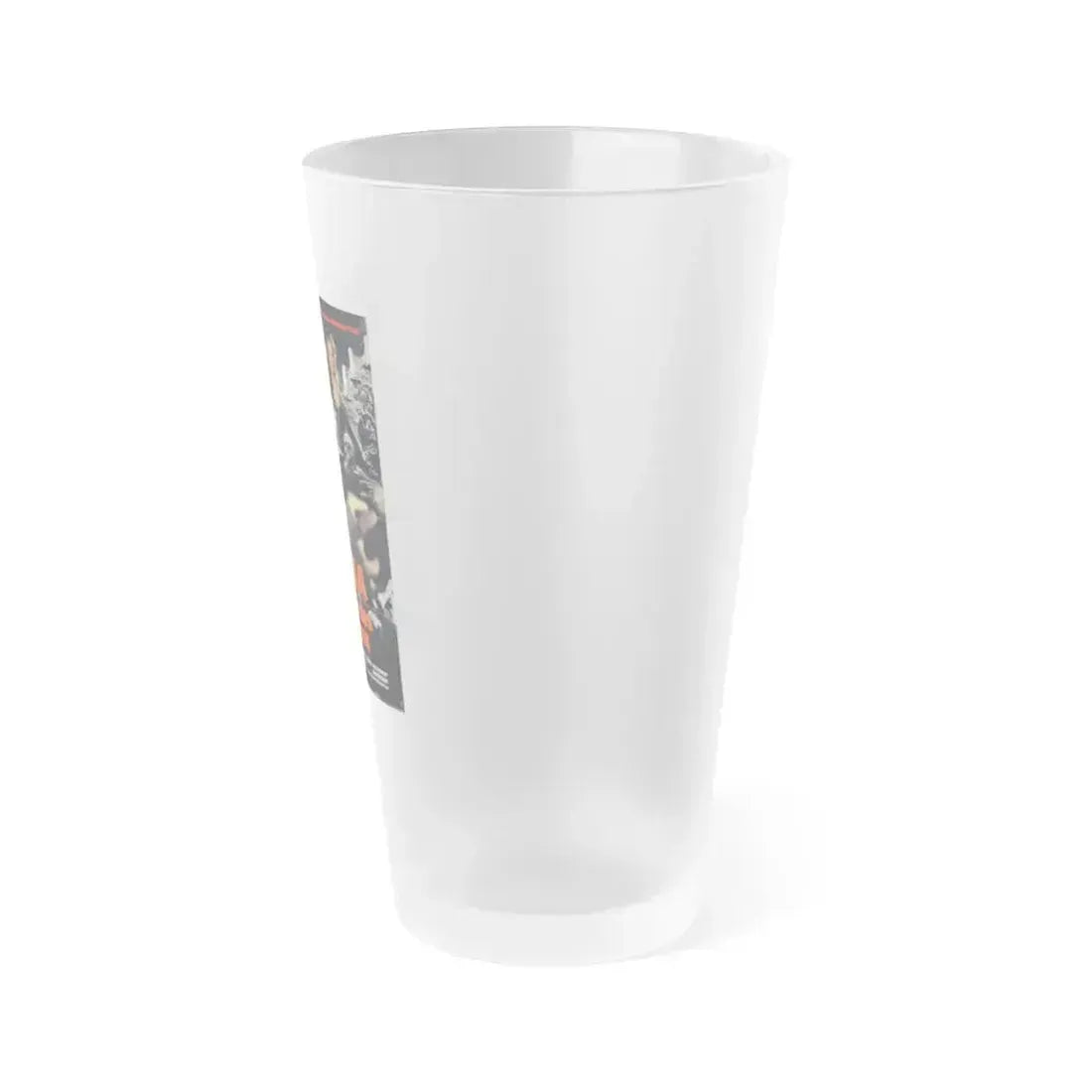 DRACULA IN THE CASTLE OF BLOOD (GERMAN) 1969 Movie Poster - Frosted Pint Glass 16oz - Go Mug Yourself