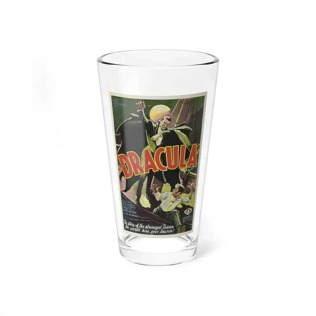 DRACULA Movie Poster - Pint Glass 16oz 16oz - Go Mug Yourself