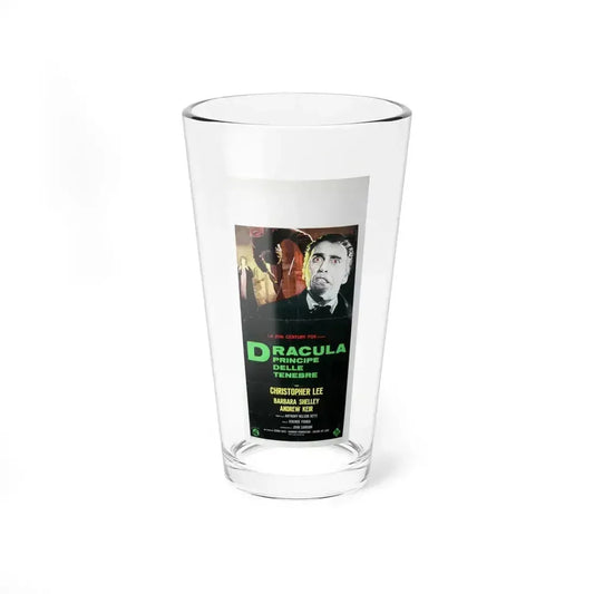 DRACULA PRINCE OF DARKNESS (ITALIAN) 2 1966 Movie Poster - Pint Glass 16oz 16oz - Go Mug Yourself
