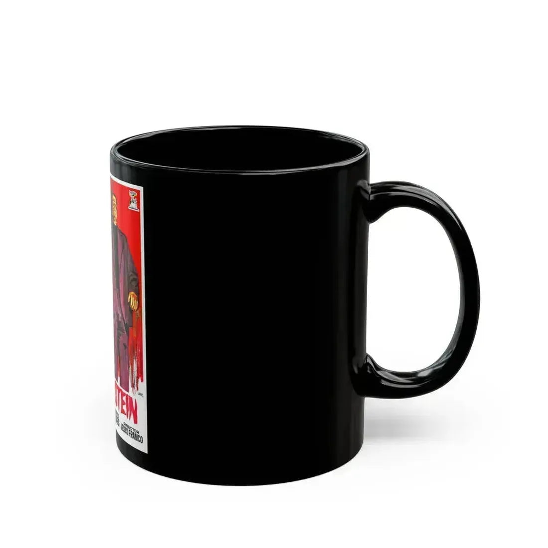 DRACULA, PRISONER OF FRANKENSTEIN 1972 Movie Poster - Black Coffee Mug - Go Mug Yourself