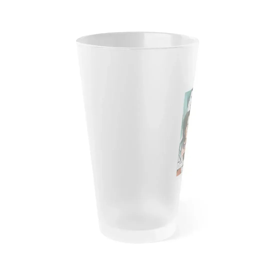 DRACULA, PRISONER OF FRANKENSTEIN (BELGIAN) 1972 Movie Poster - Frosted Pint Glass 16oz - Go Mug Yourself
