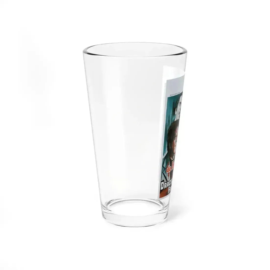 DRACULA, PRISONER OF FRANKENSTEIN (BELGIAN) 1972 Movie Poster - Pint Glass 16oz - Go Mug Yourself